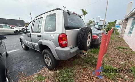 2002 Jeep Liberty Sport from USA, damaged, VIN 1J4GL48K72W243074